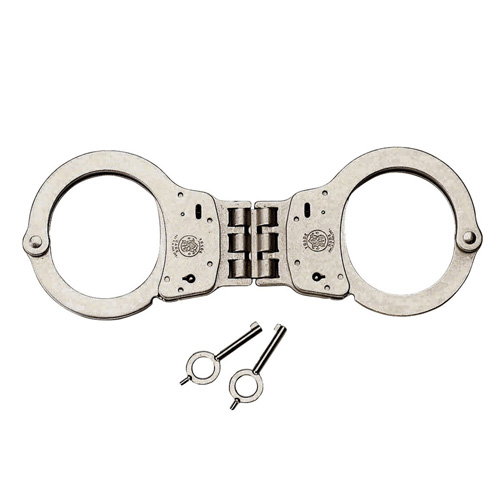 Hinged Double Lock Handcuffs