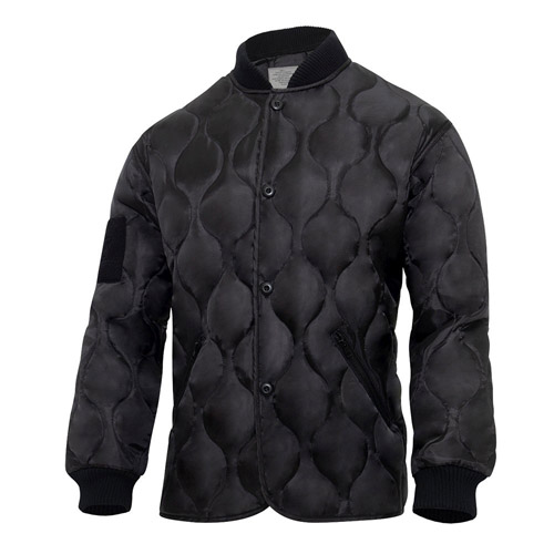 Mens Quilted Woobie Jacket