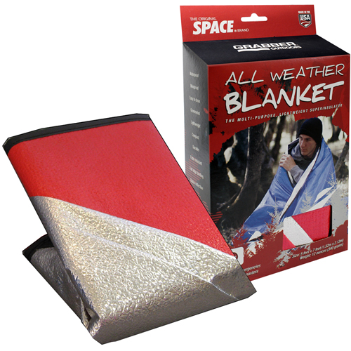 Red All Weather Survival Blanket