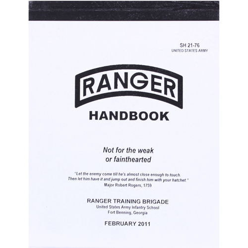 Ranger Handbook - 5.5 Inches X 8 Inches