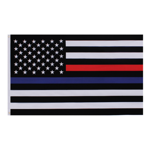 Ultra Force Thin Blue and Thin Red Line Flag