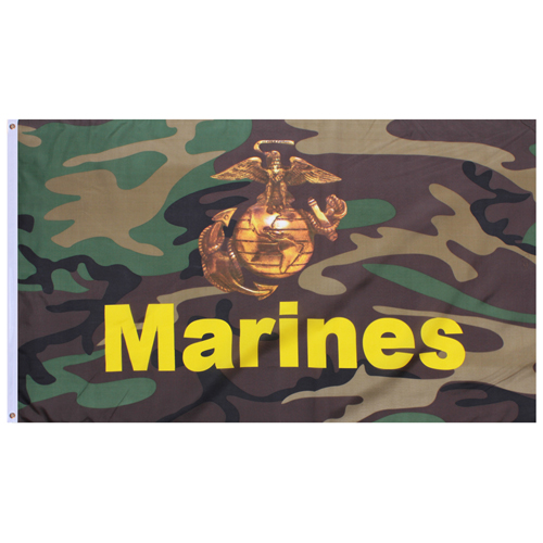 Camo Marines Flag | Camouflage.ca