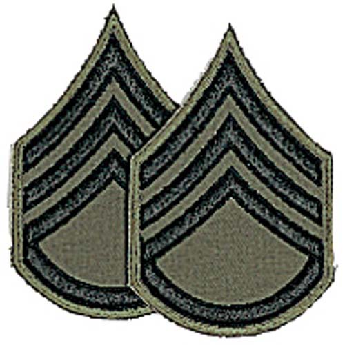 Staff Sergeant Chevron Patch