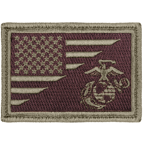 Ultra Force US Flag / USMC Globe and Anchor Morale Patch