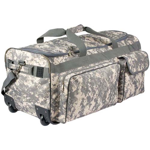 Ultra Force Camo 30 Inch Military Expedition Wheeled Bag