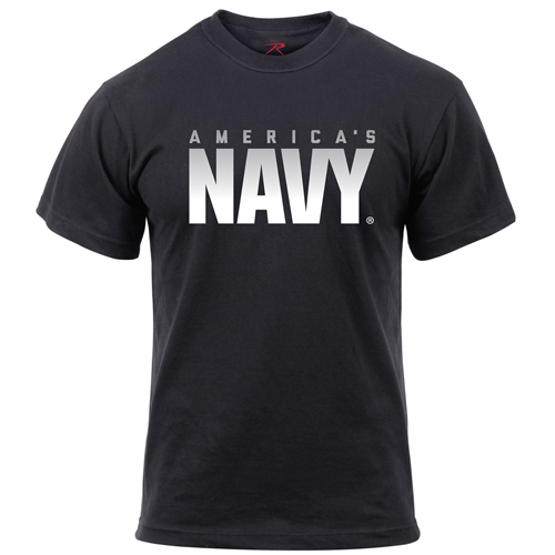 Athletic Fit America Navy T-Shirt