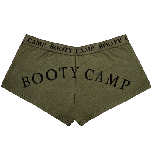 Olive Drab Booty Camp Shorts