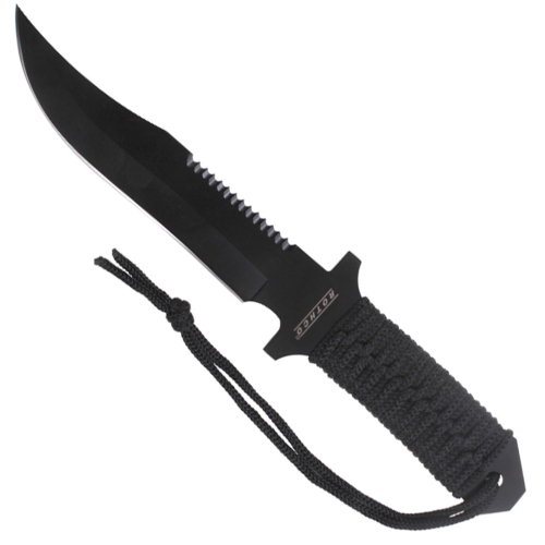 Paracord Knife with Fire Starter 7 Inch