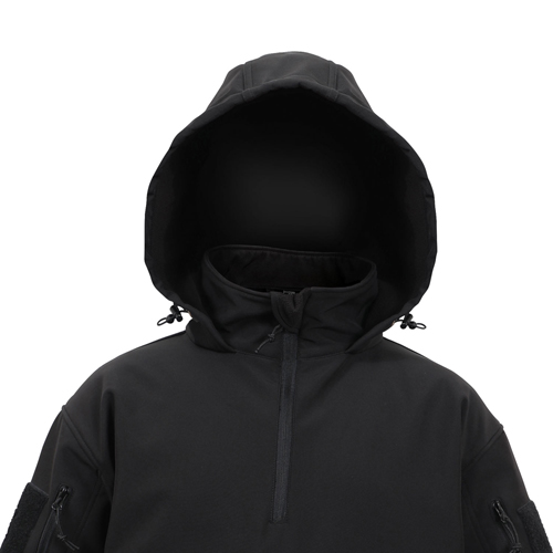 Mens Concealed Carry Soft Shell Anorak Parka