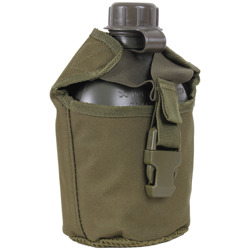 Ultra Force Olive Drab MOLLE Compatible 1 Quart Canteen Cover