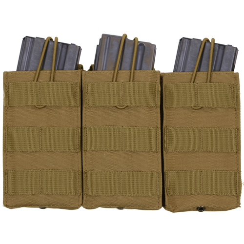 MOLLE Open Top Triple Magazine Pouch