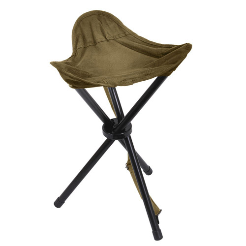 Ultra Force Tactical Collapsible Stool With Carry Strap
