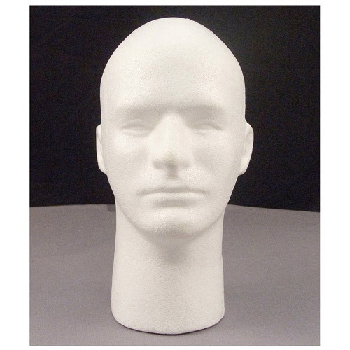 Male Foam Head With Face