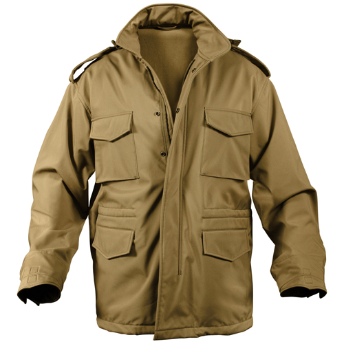 Mens Soft Shell Tactical M-65 Jacket