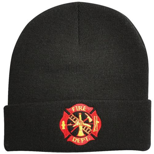 Deluxe Fire Deptartment Embroidered Watch Cap