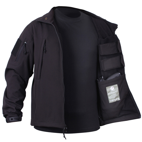 Mens Concealed Carry Soft Shell Jacket