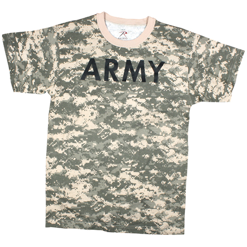 Mens ACU Digital Army T-Shirt