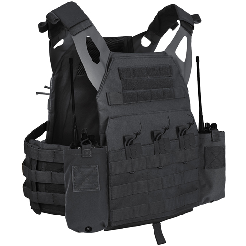 Lightweight Armor Carrier Vest Side Radio Pouch Set