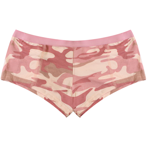Womens Blank Pink Booty Shorts