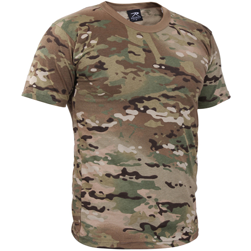 Mens Multicam T-Shirt | Camouflage.ca