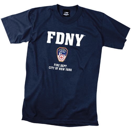 Mens Officially Licensed FDNY T-Shirt