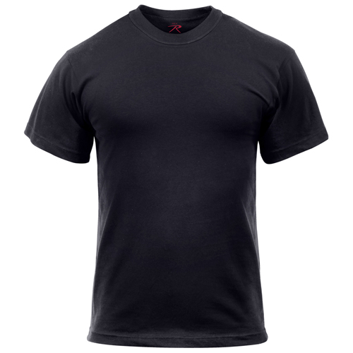 Ultra Force Mens Solid Color Polycotton Military T-Shirt