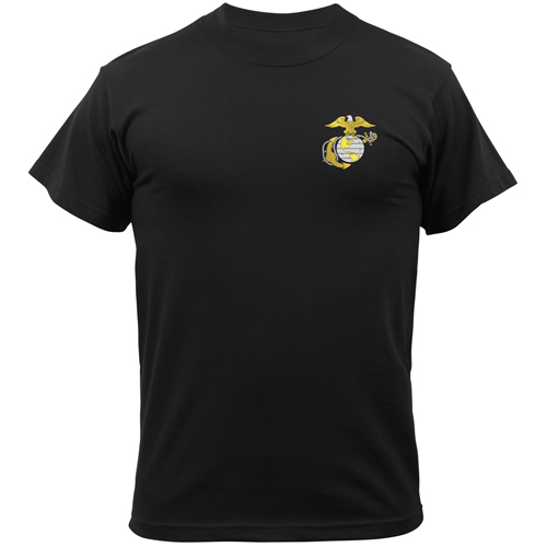 Mens Globe And Anchor Logo T-Shirt