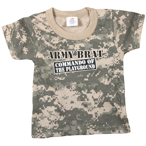 Ultra Force Infant Acu Digital Camo Army Brat T-Shirt