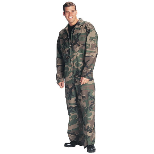 Mens Air Force Style Flightsuits