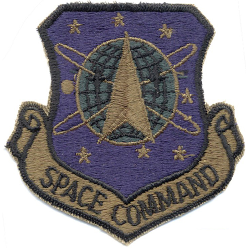 Ultra Force Patch Space Command Subdued