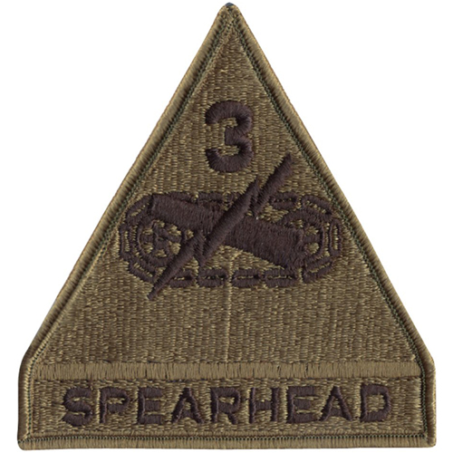 Spearhead 3Rd Armored Patch