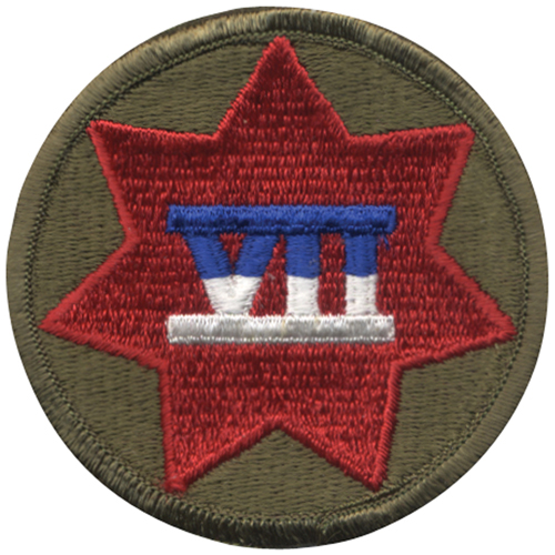 7Th Corps Patch