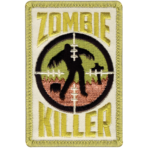 Red Zombie Killer Morale Patch