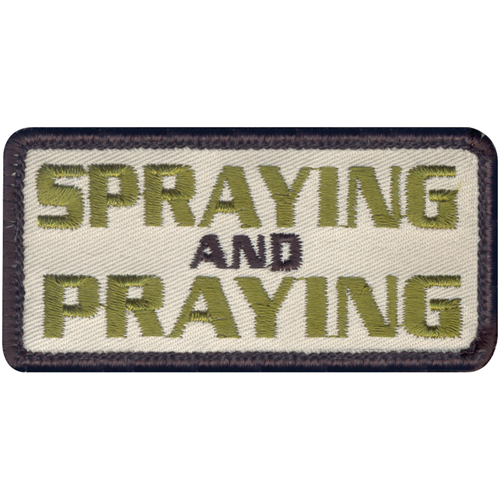 Spraying And Praying Morale Patch