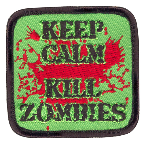 Keep Calm Kill Zombies Morale Patch