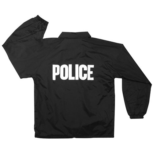 Mens Lined Coaches Police Jacket