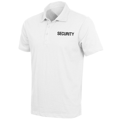 Mens Law Enforcement Printed Security Polo T-Shirt
