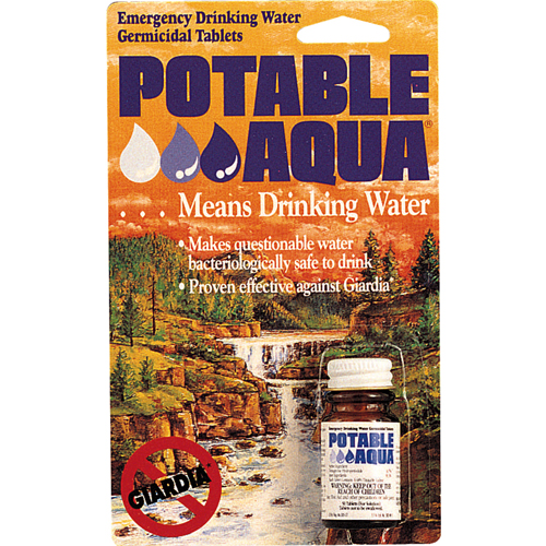 Potable Aqua Water Purification Tablets