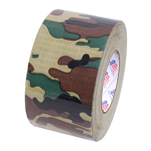 2 Inch Woodland Camo Duct Tape