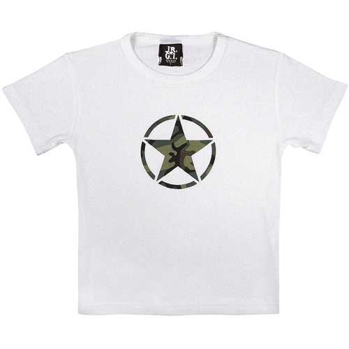 Girls Camo Star T-Shirt