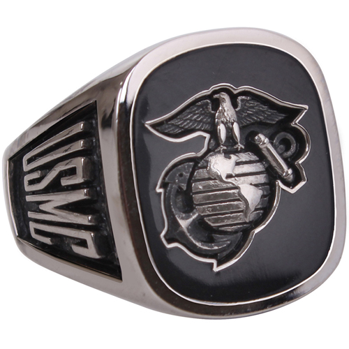 Onyx Marine Corps Ring