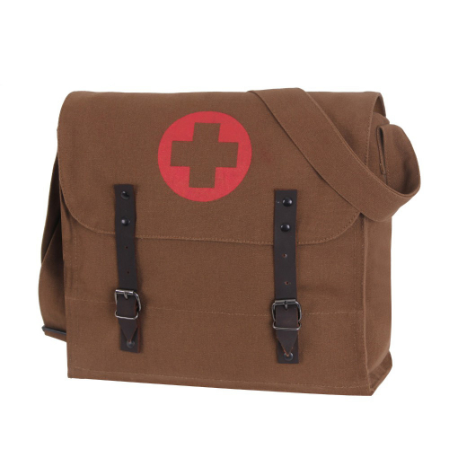 Ultra Force Vintage Medic Bag With Cross