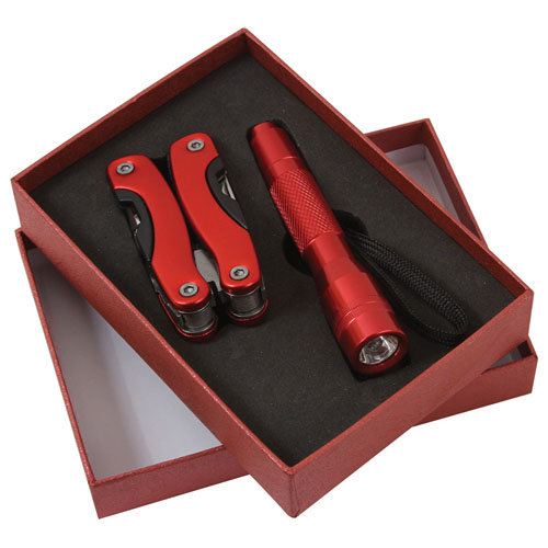 Multi-tool and Flashlight Gift Set