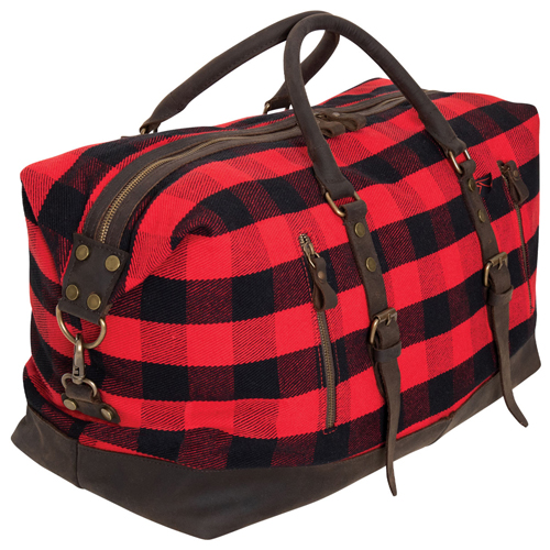 Extended Cotton Canvas Weekender Bag
