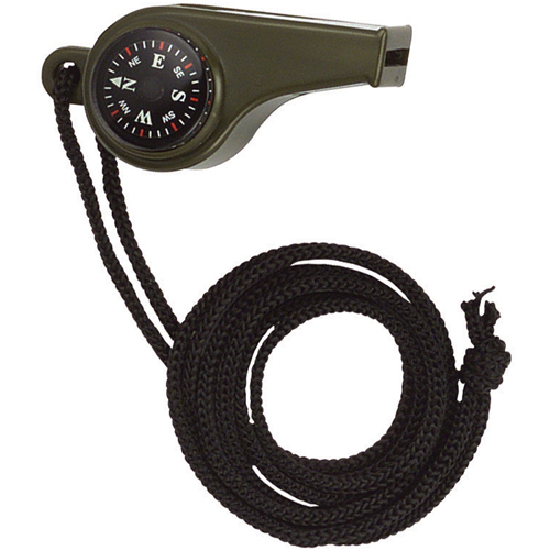Super Whistle with Compass And Thermometer