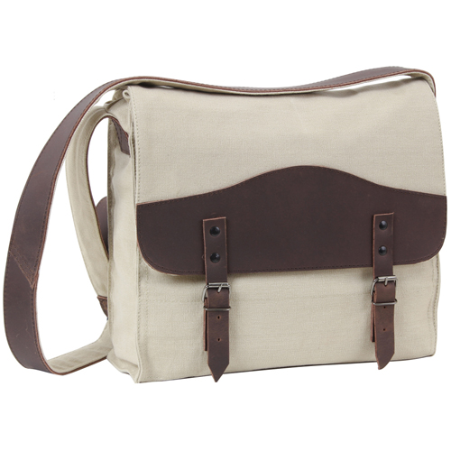 Vintage Canvas W Leather Accents Medic Bag