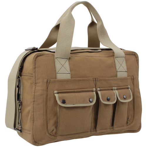 Two Tone Mocha Specialist Carry All Shoulder Bag