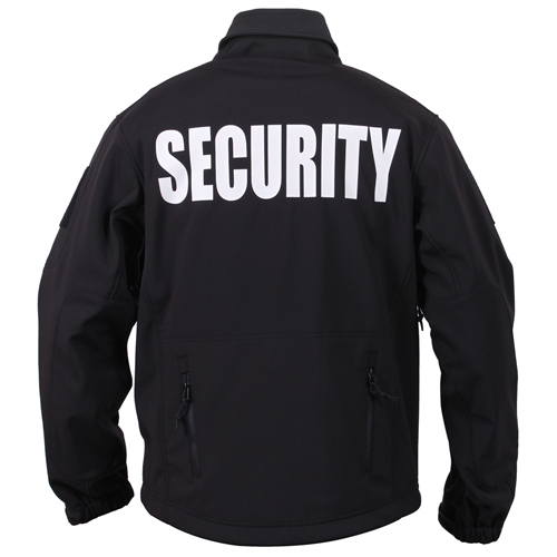Mens Special Ops Soft Shell Security Jacket