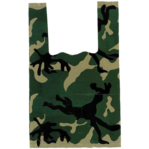 Woodland Camo Medium Shopping Bag