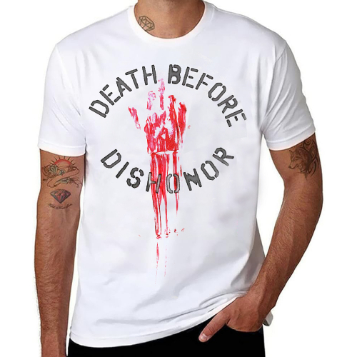 Death Before Dishonor Design T-Shirt 